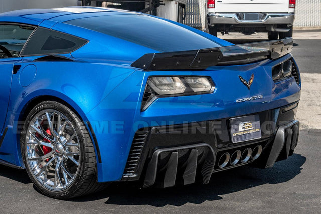 Chevrolet Corvette C7 Add On Rear Bumper Diffuser