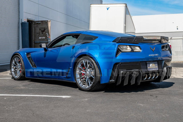 Chevrolet Corvette C7 Add On Rear Bumper Diffuser