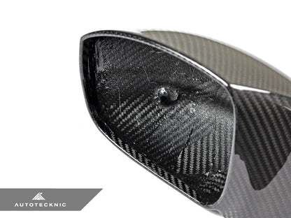 AutoTecknic Replacement Dry Carbon Mirror Covers - Nissan R35 GTR
