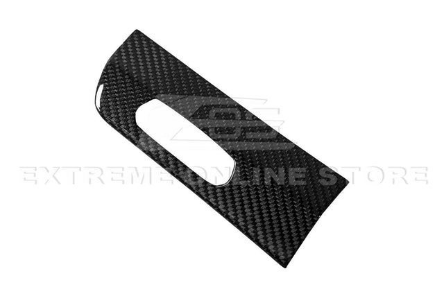 Chevrolet Corvette C8 Carbon Fiber HUD Headlight Switch Button Panel Cover