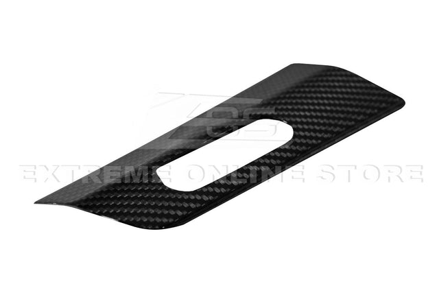 Chevrolet Corvette C8 Carbon Fiber HUD Headlight Switch Button Panel Cover