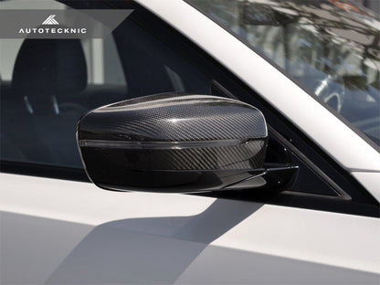 AutoTecknic Replacement Version II Dry Carbon Mirror Covers - G30 5-Series | G32 6-Series GT | G11 7-Series