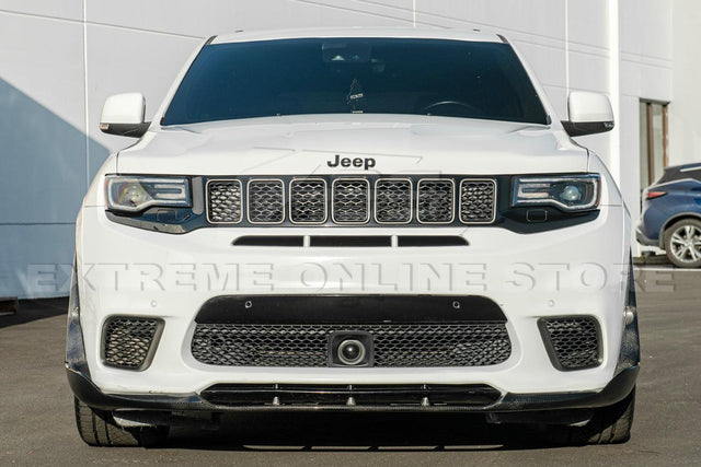 2017-21 Jeep Grand Cherokee SRT Trackhawk Carbon Fiber Front Lip Splitter