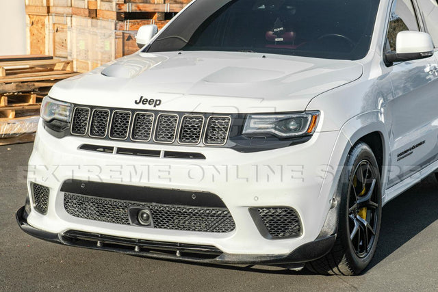 2017-21 Jeep Grand Cherokee SRT Trackhawk Carbon Fiber Front Lip Splitter