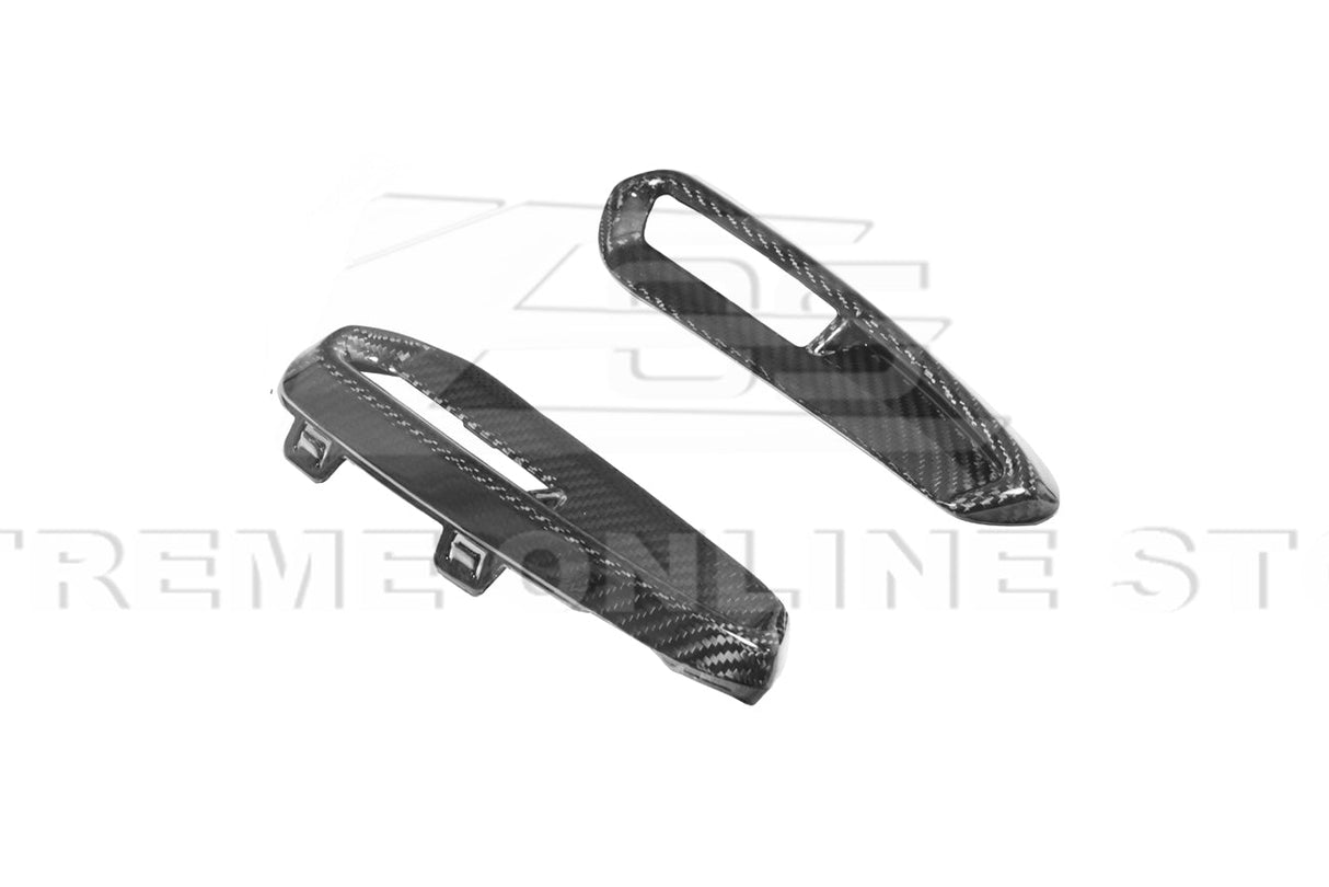 2023-Up Honda Civic Type-R Carbon Fiber Rear Hatch Vent Trim Cover