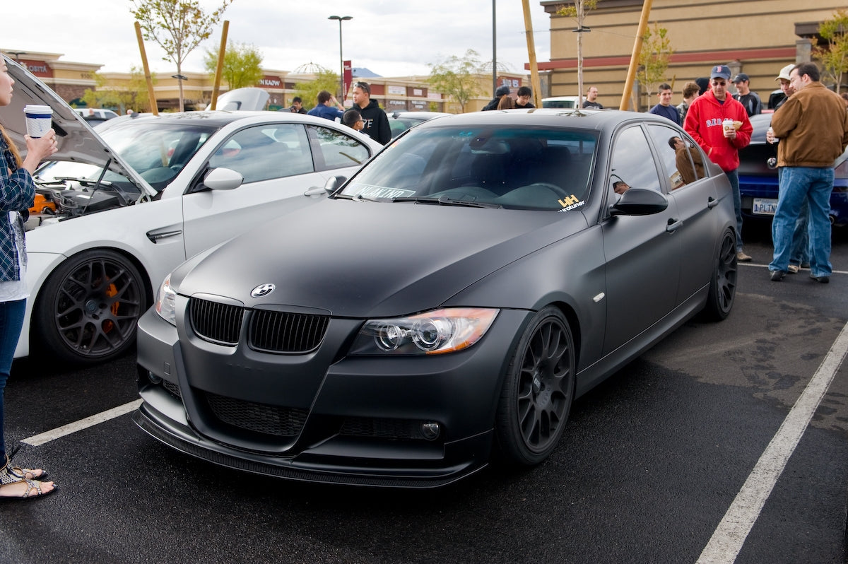 BMW E90 M-Sport Bumper Carbon Fiber Front Wind Splitter