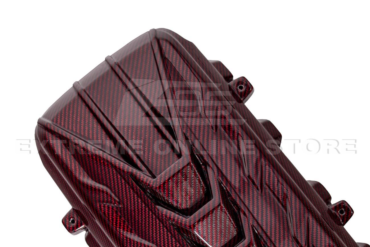 Corvette C8 Coupe Carbon Fiber Engine Cover With Bay Panel Insert