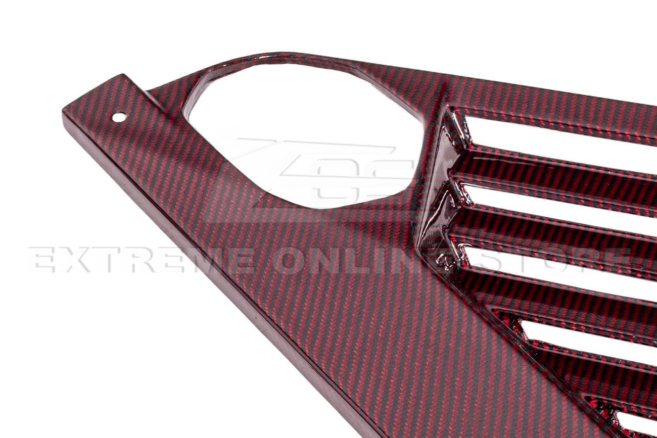 Corvette C8 Coupe Carbon Fiber Engine Cover With Bay Panel Insert