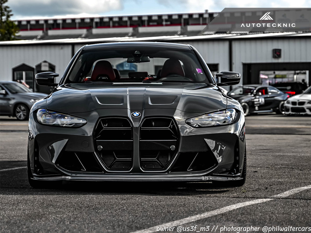 AutoTecknic Competizione Sport Gloss Black Front Grille - BMW G80 M3 (2021-2026) / G82 M4 (2021-2026) / G83 M4 (2022-2026)