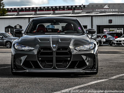 AutoTecknic Competizione Sport Gloss Black Front Grille - BMW G80 M3 (2021-2026) / G82 M4 (2021-2026) / G83 M4 (2022-2026)