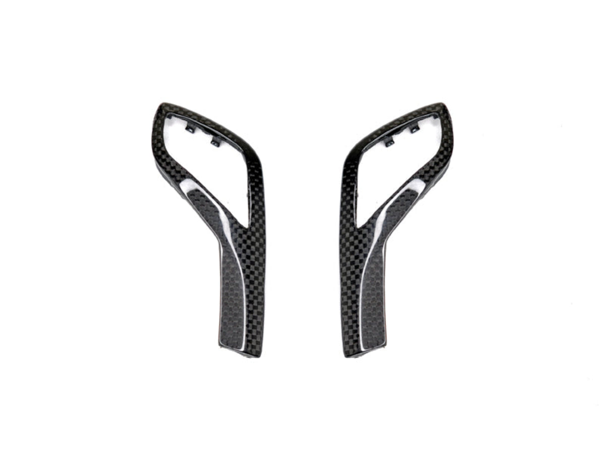 AutoTecknic Carbon Fiber Gear Selector Side Trims - BMW F40 1-Series | F44 2-Series Gran Coupe