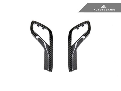 AutoTecknic Carbon Fiber Gear Selector Side Trims - G42 2-Series Coupe