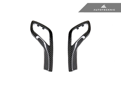 AutoTecknic Carbon Fiber Gear Selector Side Trims - G20 3-Series