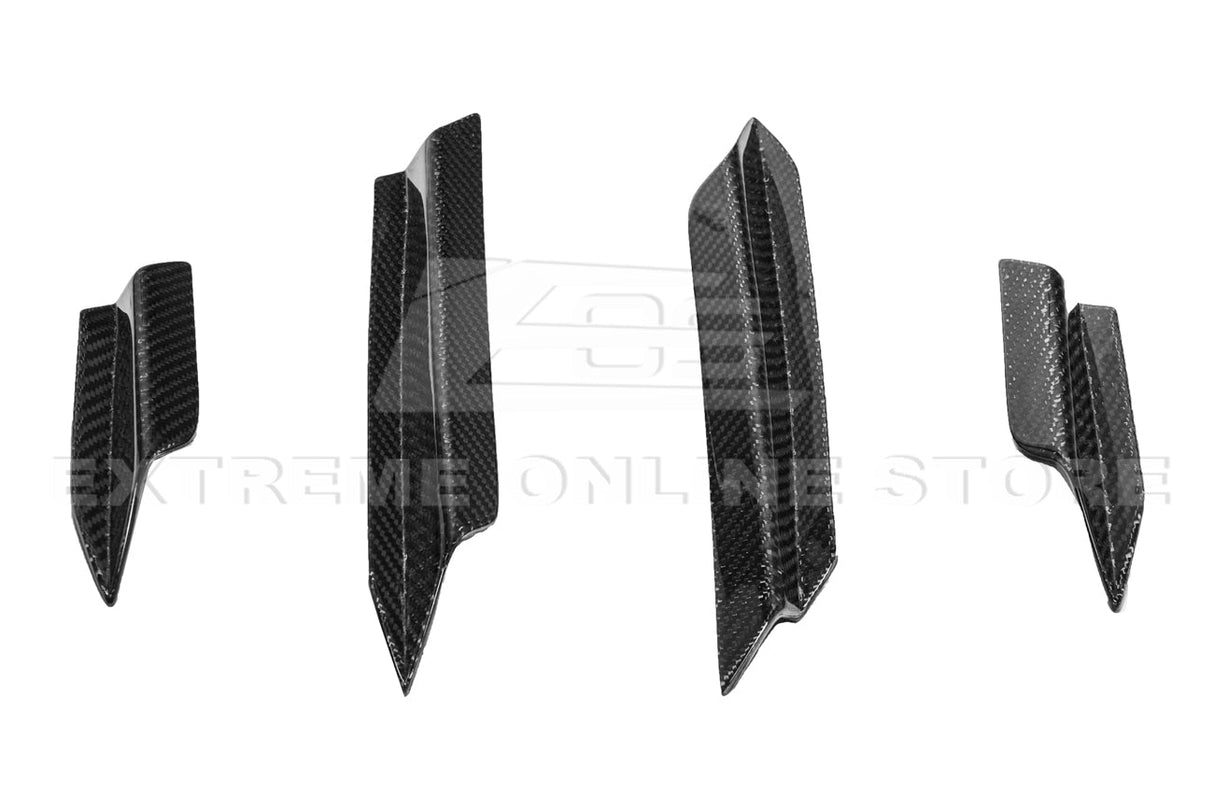 2023-Up Honda Civic Type-R Carbon Fiber Front Side Canards