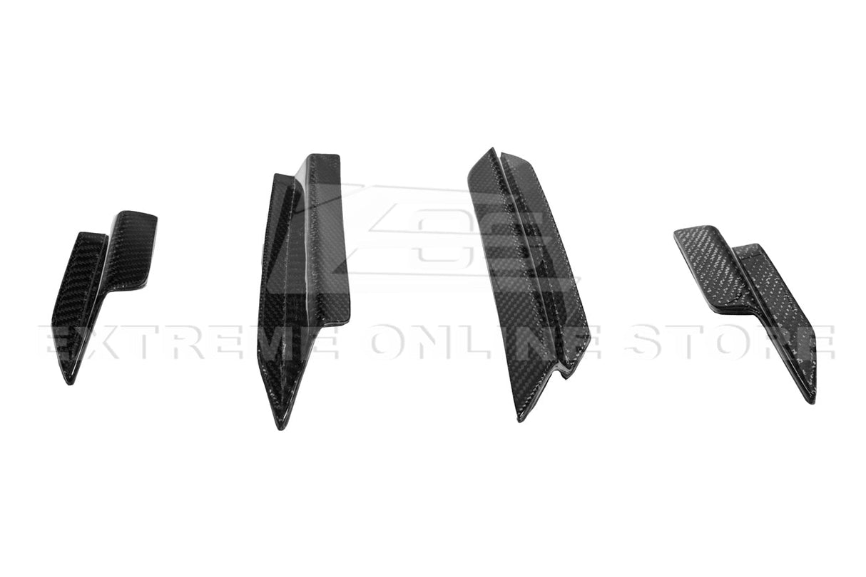 2023-Up Honda Civic Type-R Carbon Fiber Front Side Canards