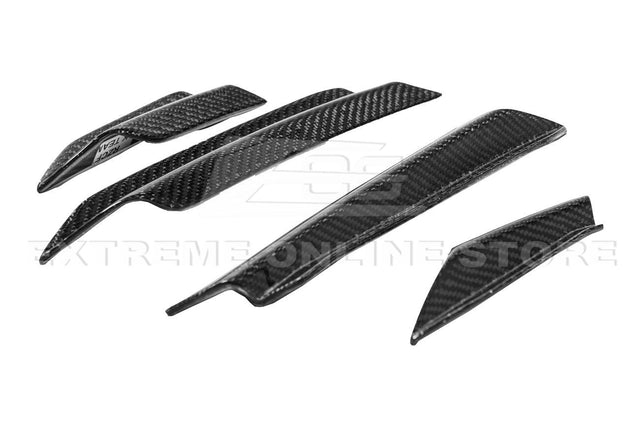 2023-Up Honda Civic Type-R Carbon Fiber Front Side Canards