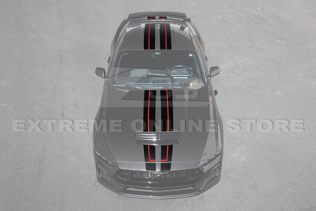 2024-Up Mustang GT Hood Body Stripe 3M Decals