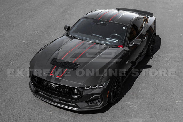 2024-Up Mustang GT Hood Body Stripe 3M Decals