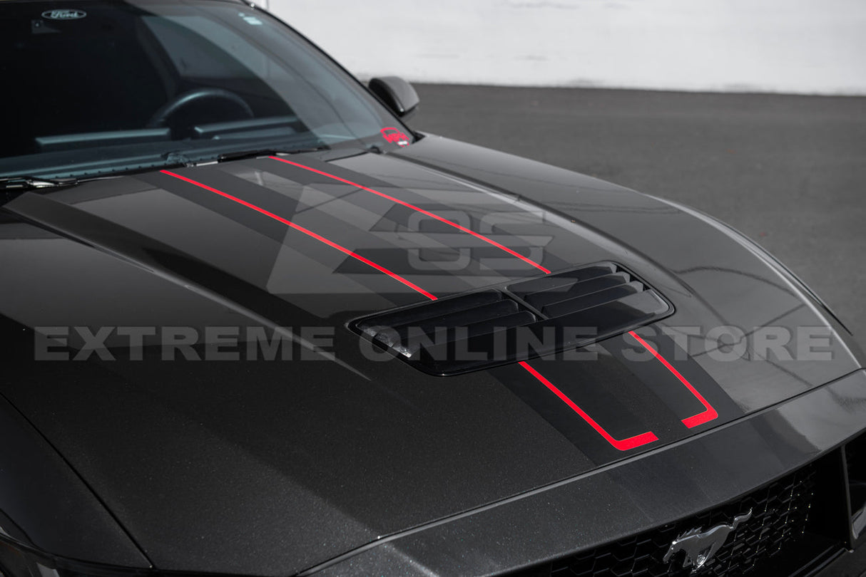 2024-Up Mustang GT Hood Body Stripe 3M Decals