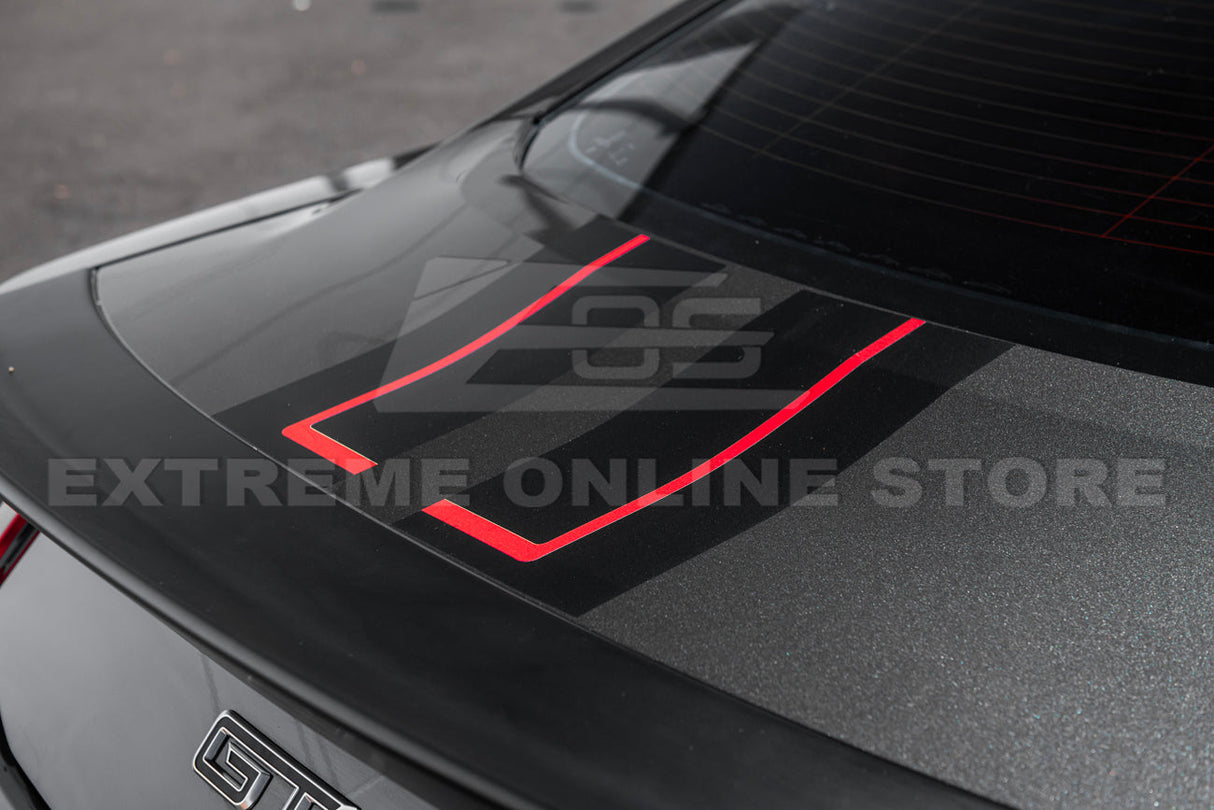 2024-Up Mustang GT Hood Body Stripe 3M Decals