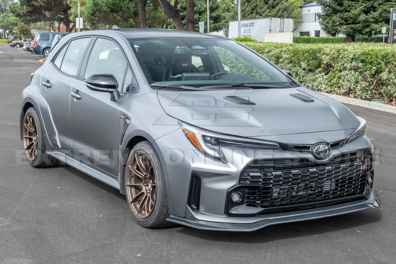2023-Up Toyota GR Corolla Carbon Fiber Front Lip Splitter