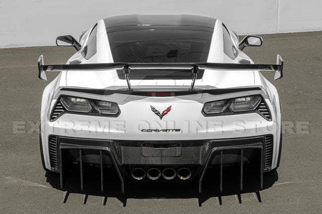 Corvette C7 ZR1 Extendedpackage Rear Spoiler High Wing