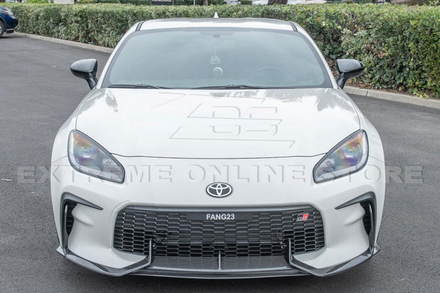 2022-Up Toyota GR86 Carbon Fiber Front Lip & Side Skirts