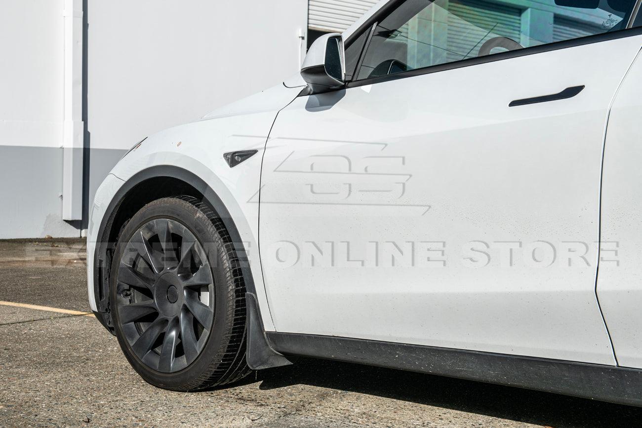 2020-Up Tesla Model 3 & Y Carbon Fiber Exterior Door Camera Covers