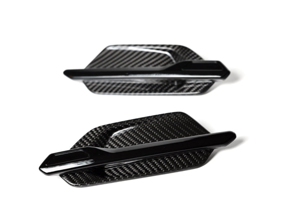 AutoTecknic Replacement Dry Carbon Fiber Fender Trim - BMW F87 M2 | M2 Competition
