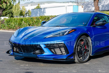 Chevrolet Corvette C8 Z06 Package Front Lip Splitter & Side Skirts