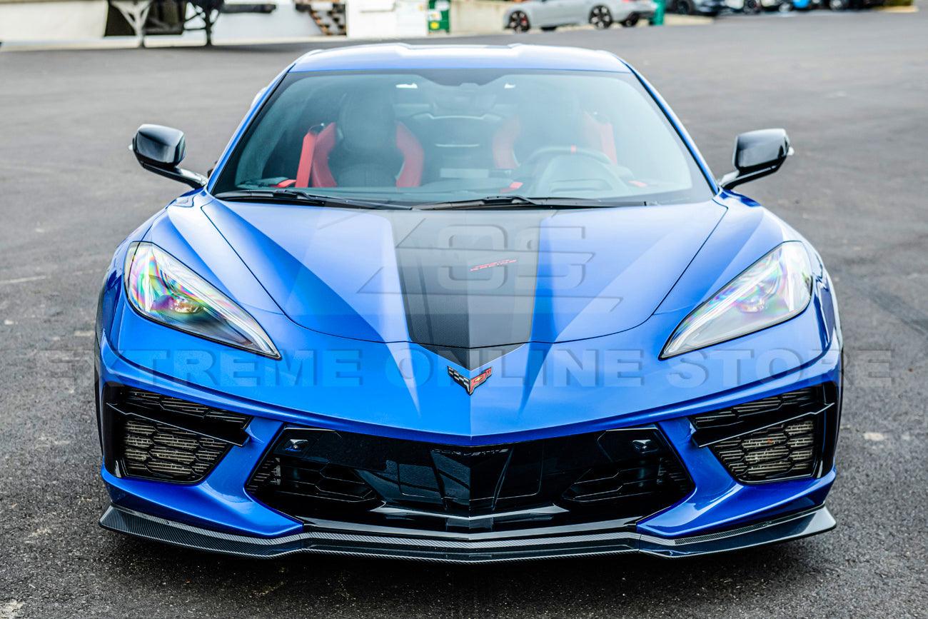 Chevrolet Corvette C8 Z06 Package Front Lip Splitter & Side Skirts