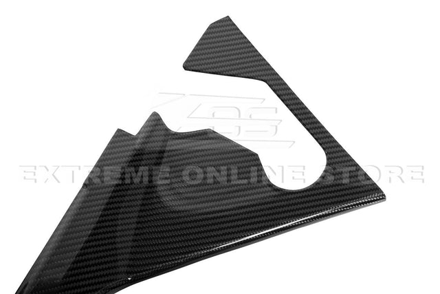 Chevrolet Corvette C8 Carbon Fiber Engine Bay Corner Vent Cover