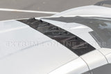 Chevrolet Corvette C8 Rear Roof Wing Spoiler Vortex Generators