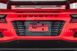 Corvette C8 Z06 License Plate Backing