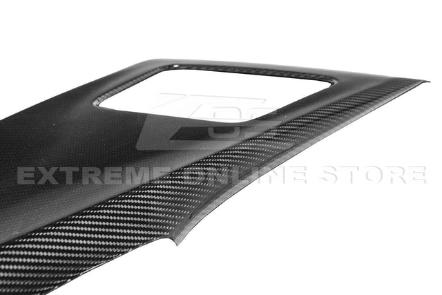 Chevrolet Corvette C8 Carbon Fiber Upper Dashboard Pad Instrument Panel Cover