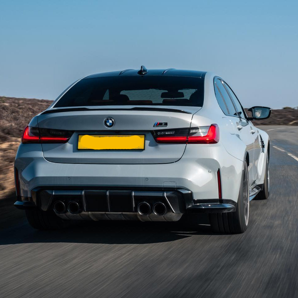 Carbon Fiber OEM Rear Canard Splitter For BMW G80 M3 & G82/G83 M4 | Palenon Performance