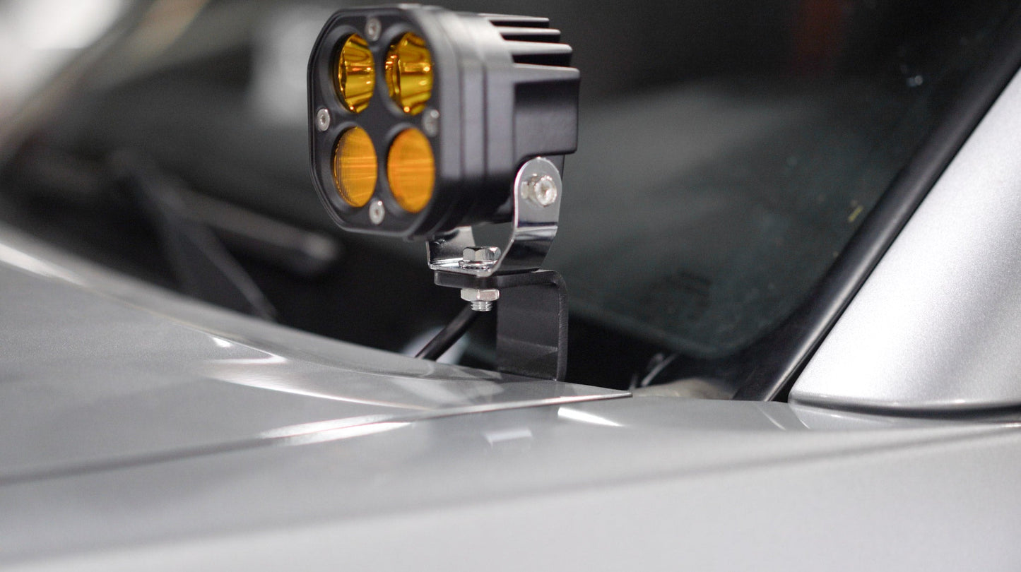 HPS Ditch Light Bracket Kit Toyota 2016-2022 Tacoma, DTC-101