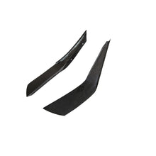 Ford Mustang S650 Carbon Fiber Dark Horse Front Bumper Canards 2024 - Current (does not fit GT Bumper)
