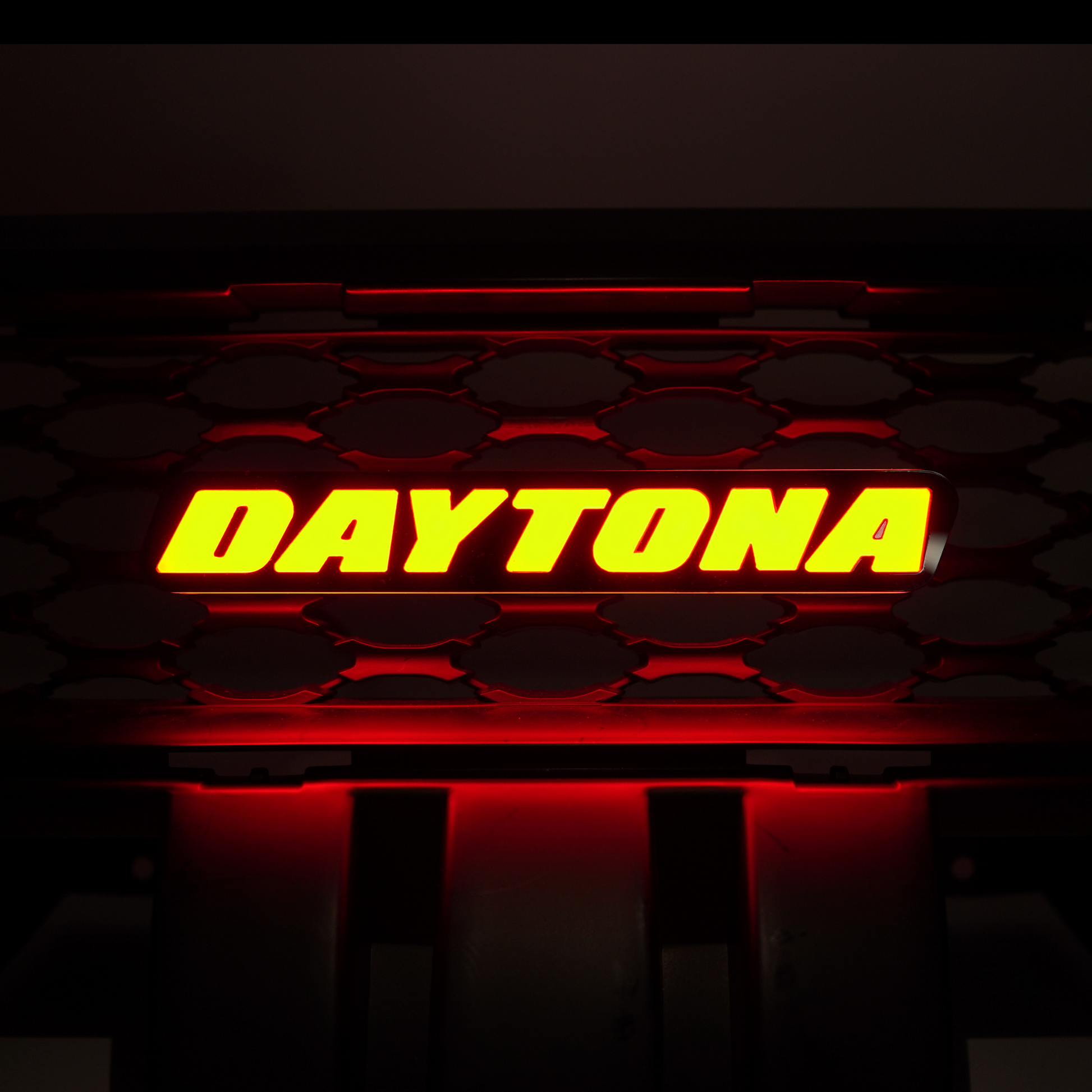 Daytona LED Badge: (Multicolor Flow)