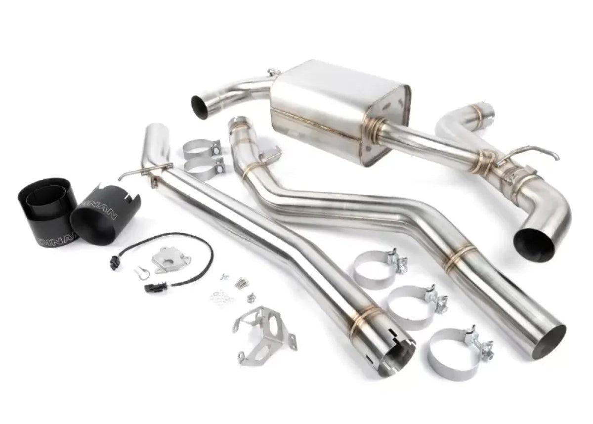 Dinan Valved Cat-Back Exhaust System Black Tips Toyota GR Supra 3.0 2020-2025