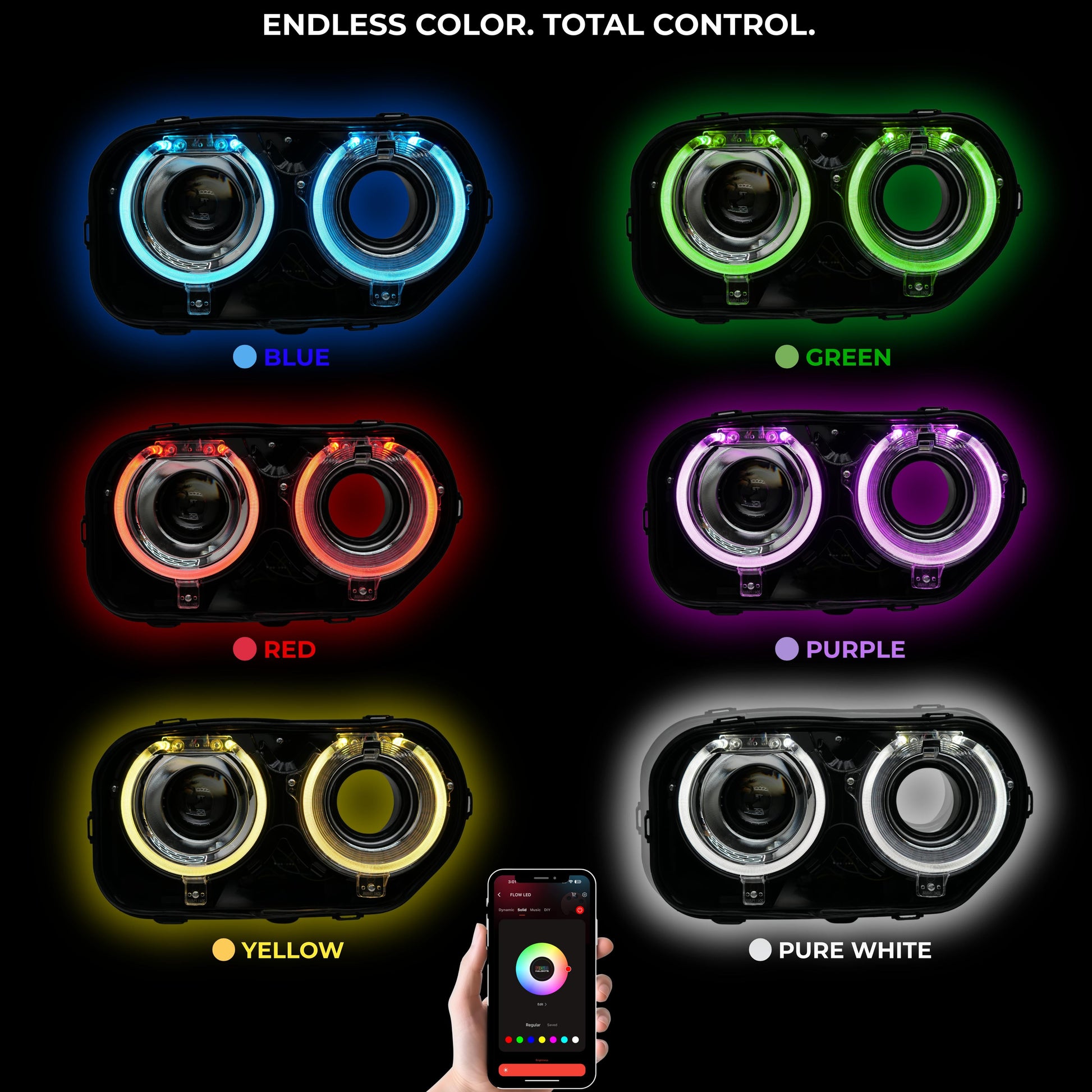 Dodge Challenger RGBW DRL Boards (2015-2023)