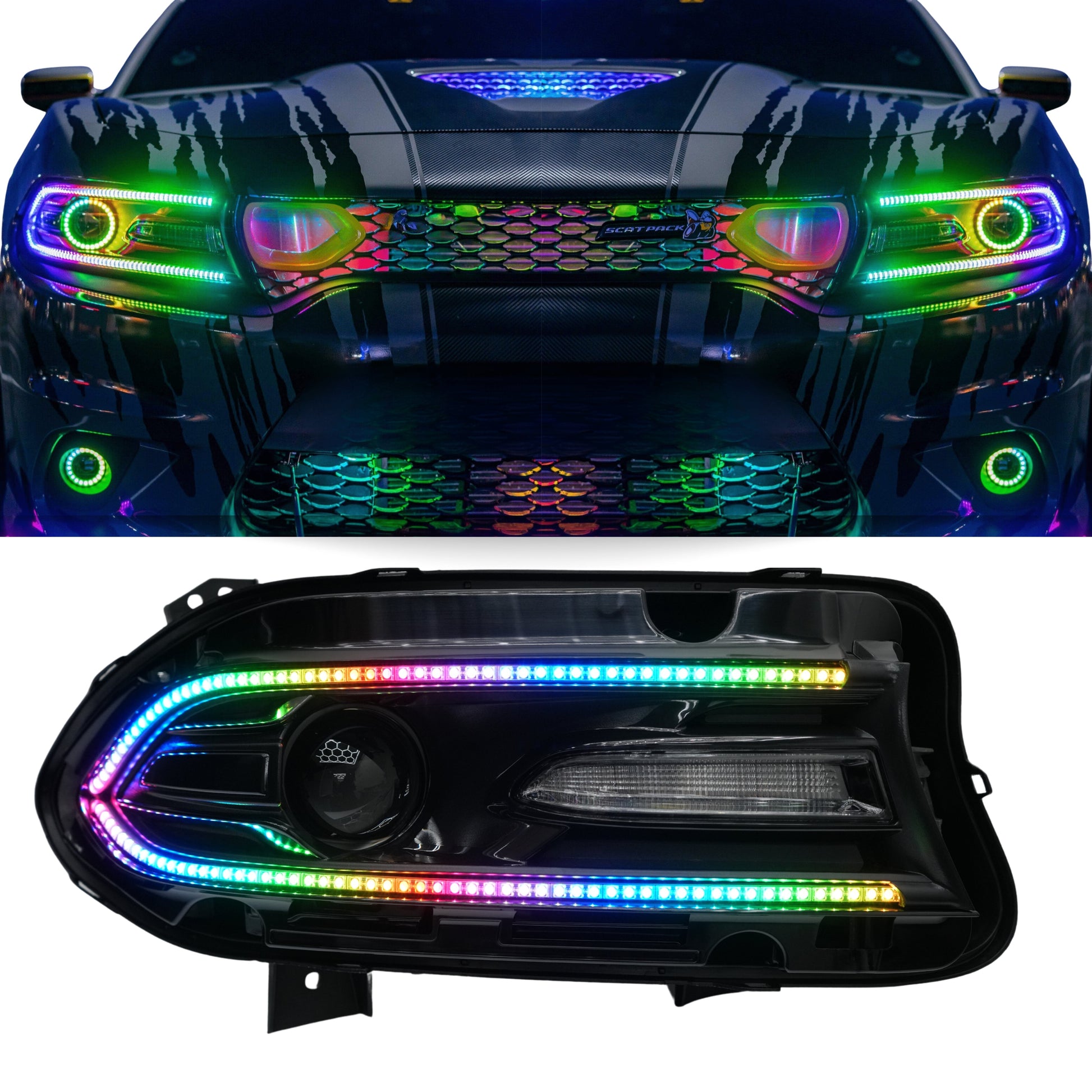 Dodge Charger Flow Series DRL Boards (2015-2023)