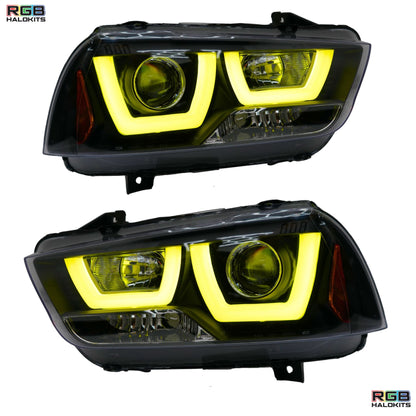 Dodge Charger Flow Series DRL Boards (for 2011-2014 Spec-D Headlights)