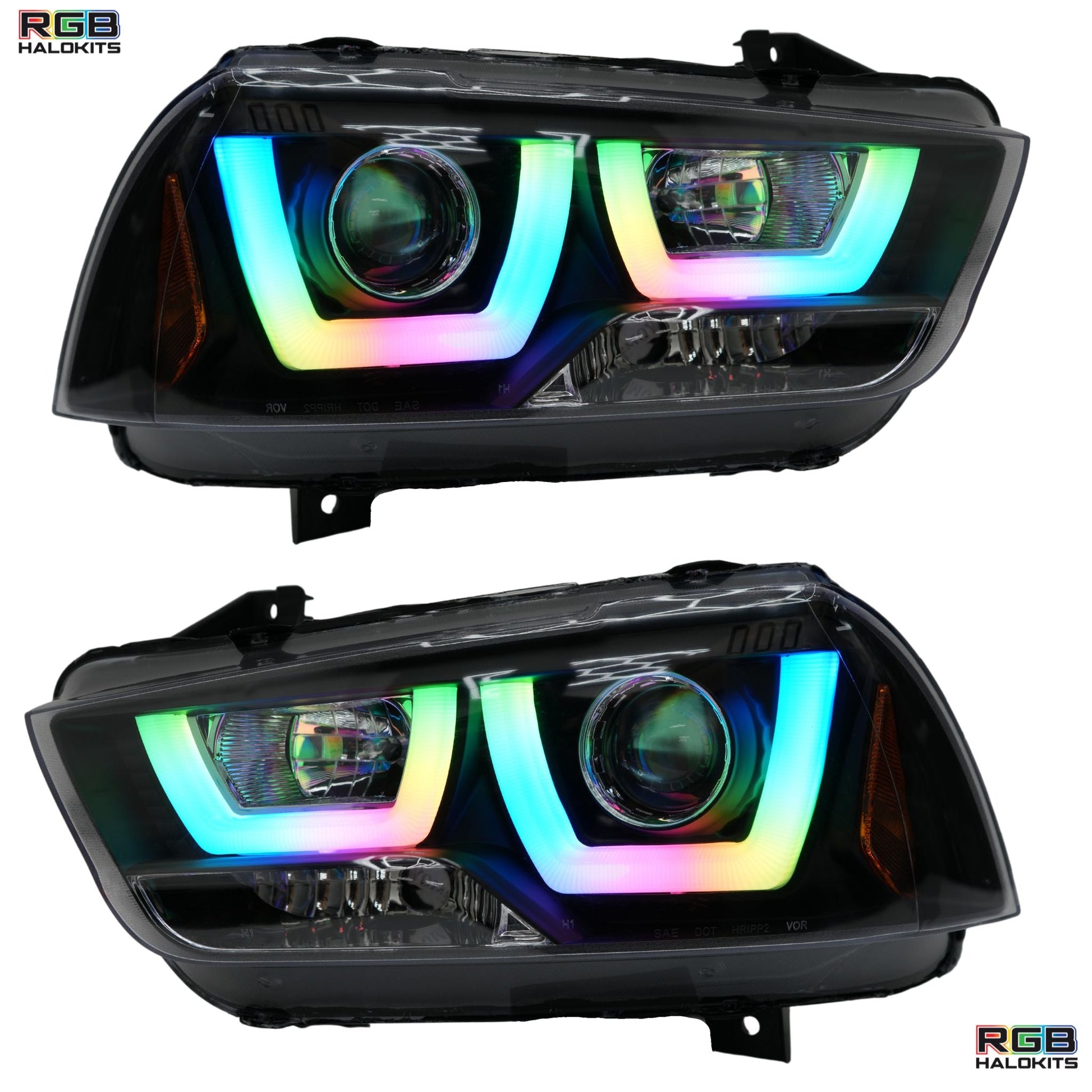 Dodge Charger Flow Series DRL Boards (for 2011-2014 Spec-D Headlights)