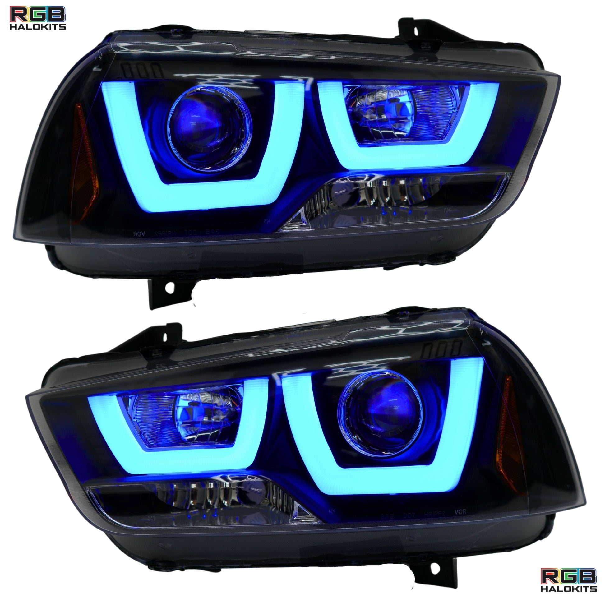 Dodge Charger Flow Series DRL Boards (for 2011-2014 Spec-D Headlights)