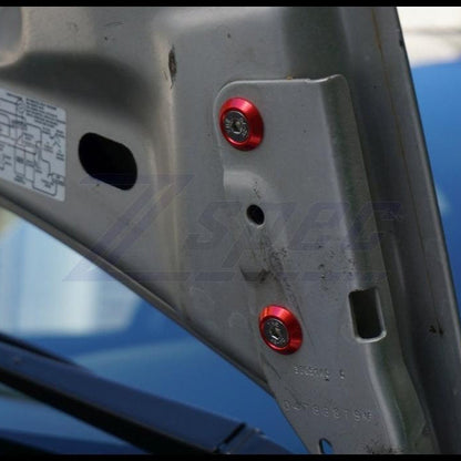 ZSPEC Hood & Hood Latch Fasteners for '03-05 Dodge Neon SRT-4, Stainless & Billet