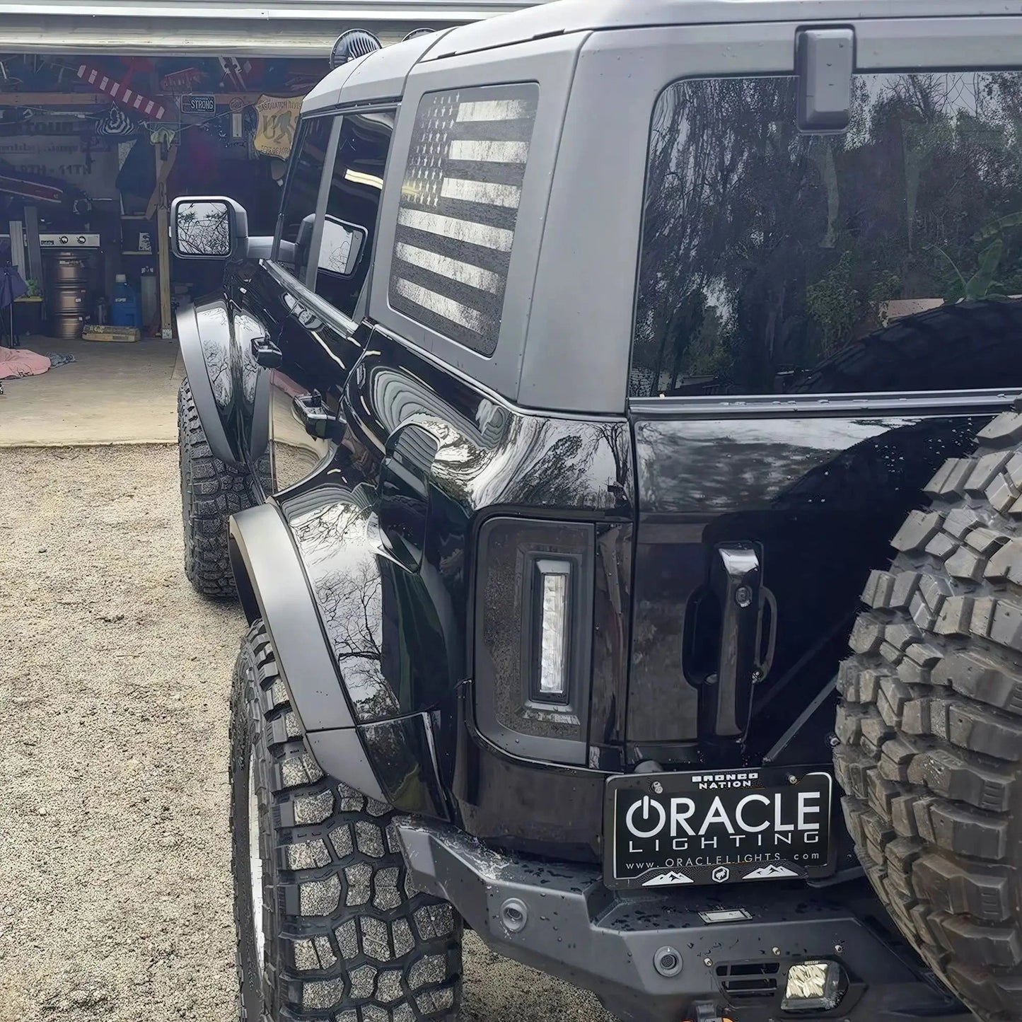 2021-2025 Ford Bronco Flush Mount LED Tail Lights - Low Profile | 1,400 Lumens