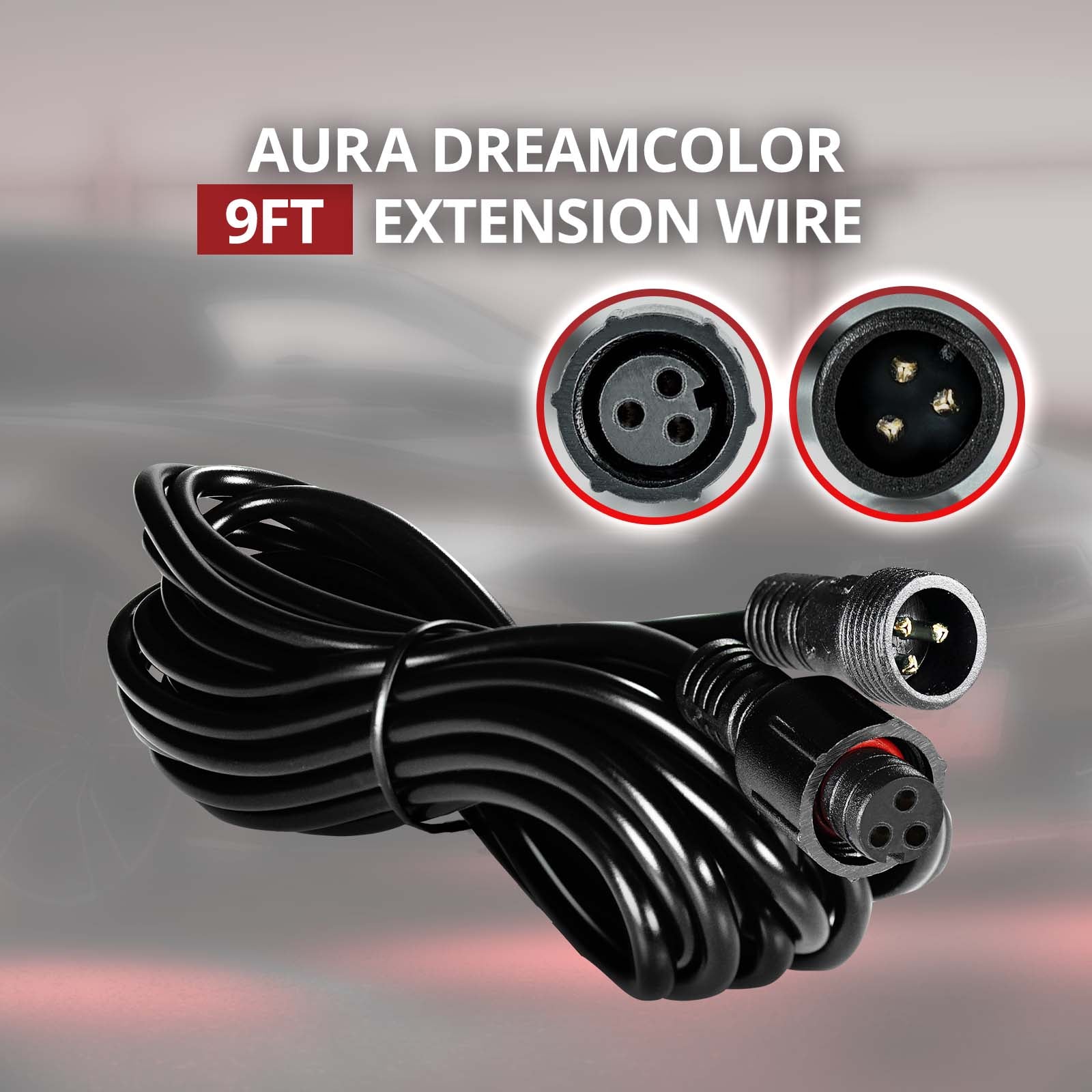 OPT7 Extension Wire 1pc for AURA DreamColor Underglow Lights