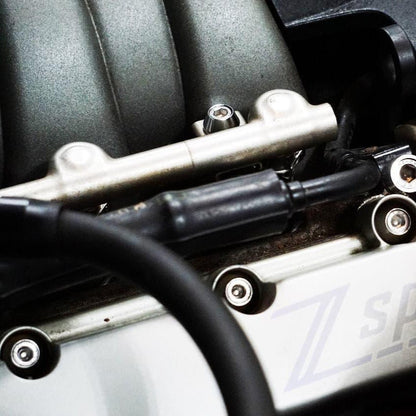 ZSPEC Stage-2 Dress Up Bolts® Fastener Kit for '04-08 Audi A4 B7 3.0L, Stainless & Billet