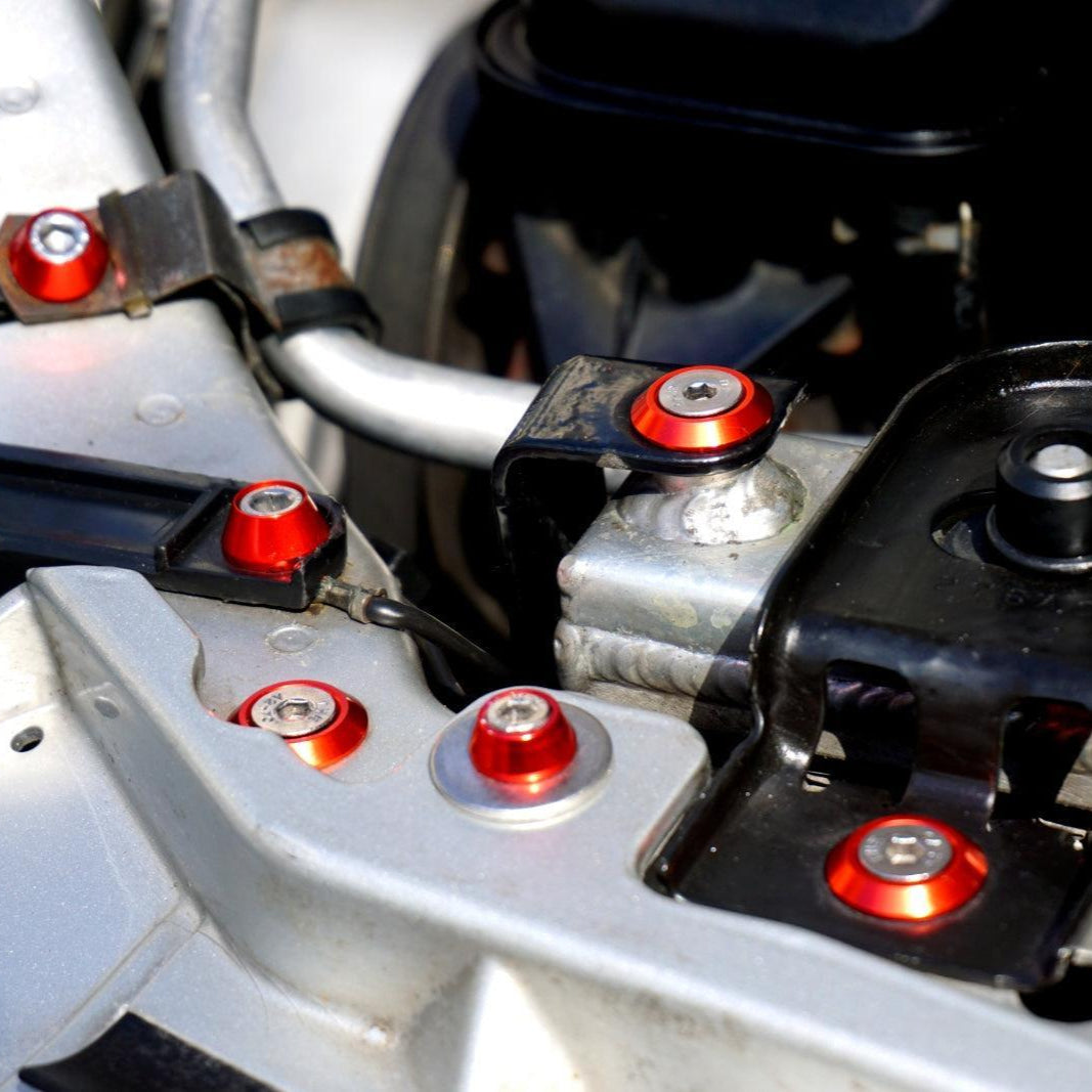ZSPEC Stage-3 Dress Up Bolts® Kit for '03-05 Dodge Neon SRT-4, Stainless & Billet